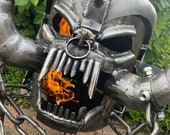 Motorhead Snaggletooth Fire Pit - Warpig Fire Pit - Motorhead Wood Burner - Metal Art