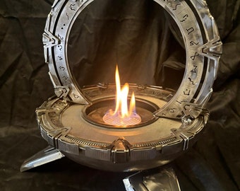 The Stargate Bio Ethanol Tabletop Burner - Stargate Gifts - Stargate Fire Pit