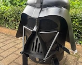 The Vader Q - Steel Sculpture - Custom Metal Art - Vader Grill - Metal Art - Vader BBQ - Themed BBQ - Outdoor Grill
