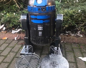 R2D2 Pizza Oven - R2D2 Wood Burner - R2D2 Fire Pit - Themed Fire Pit - Themed BBQ Grill