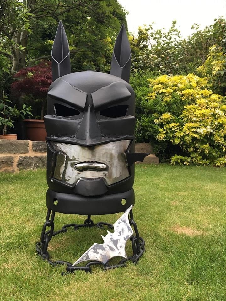 Batman Wood Burner Batman Fire Pit DC Comics DC Comic - Etsy Finland