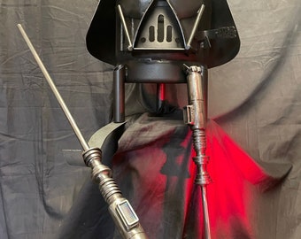 The Vader Q - Vader Grill - Metal Art - Vader BBQ - Themed BBQ - Outdoor Grill