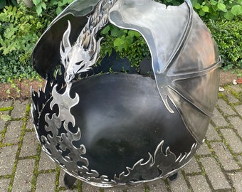 Flight of the Dragon Fire Globe - Dragon Fire Pit - Dragon Wood Burner