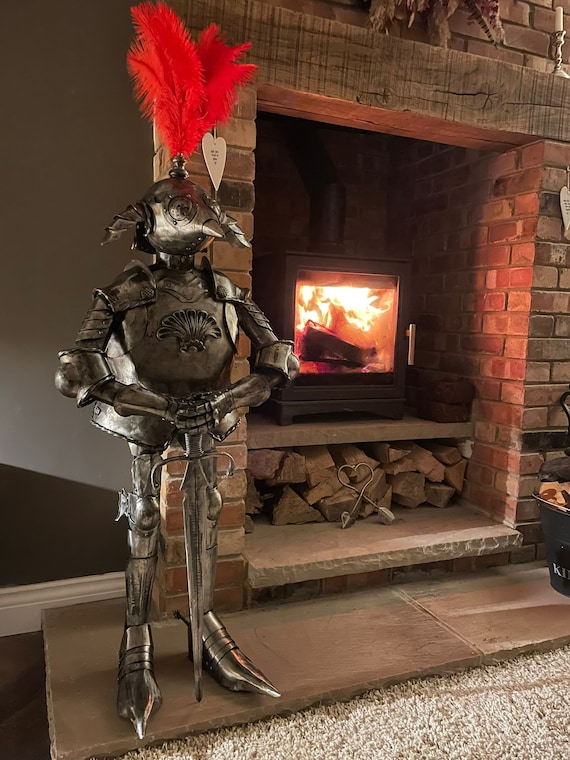 House Elf Suit of Armour - Steel Sculpture - Custom Metal Art - Custom Steel Art -