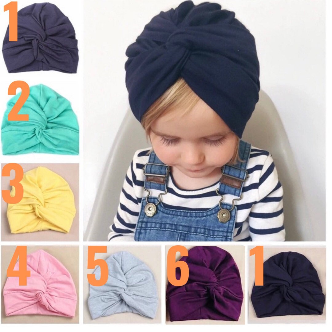 Baby girl turban cotton baby turbans baby turbans 312 Etsy