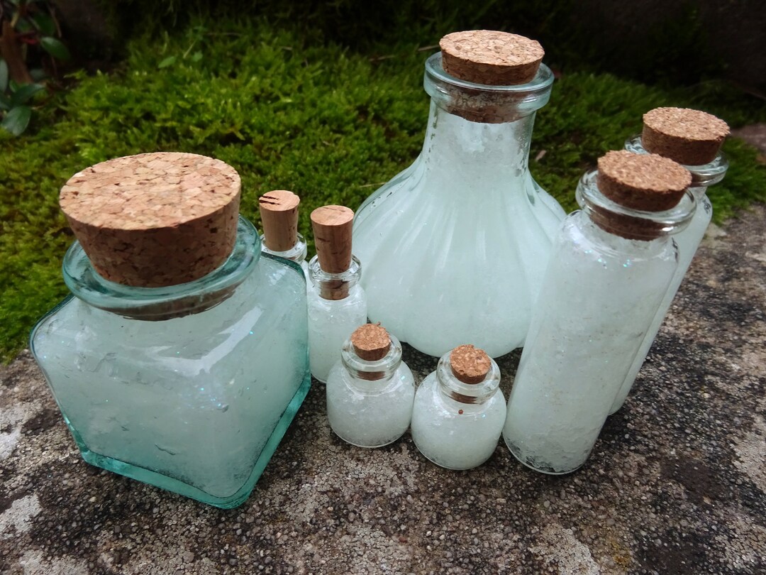 Noctilucent unicorn Spit in a Blue-turquoise Glass - Etsy