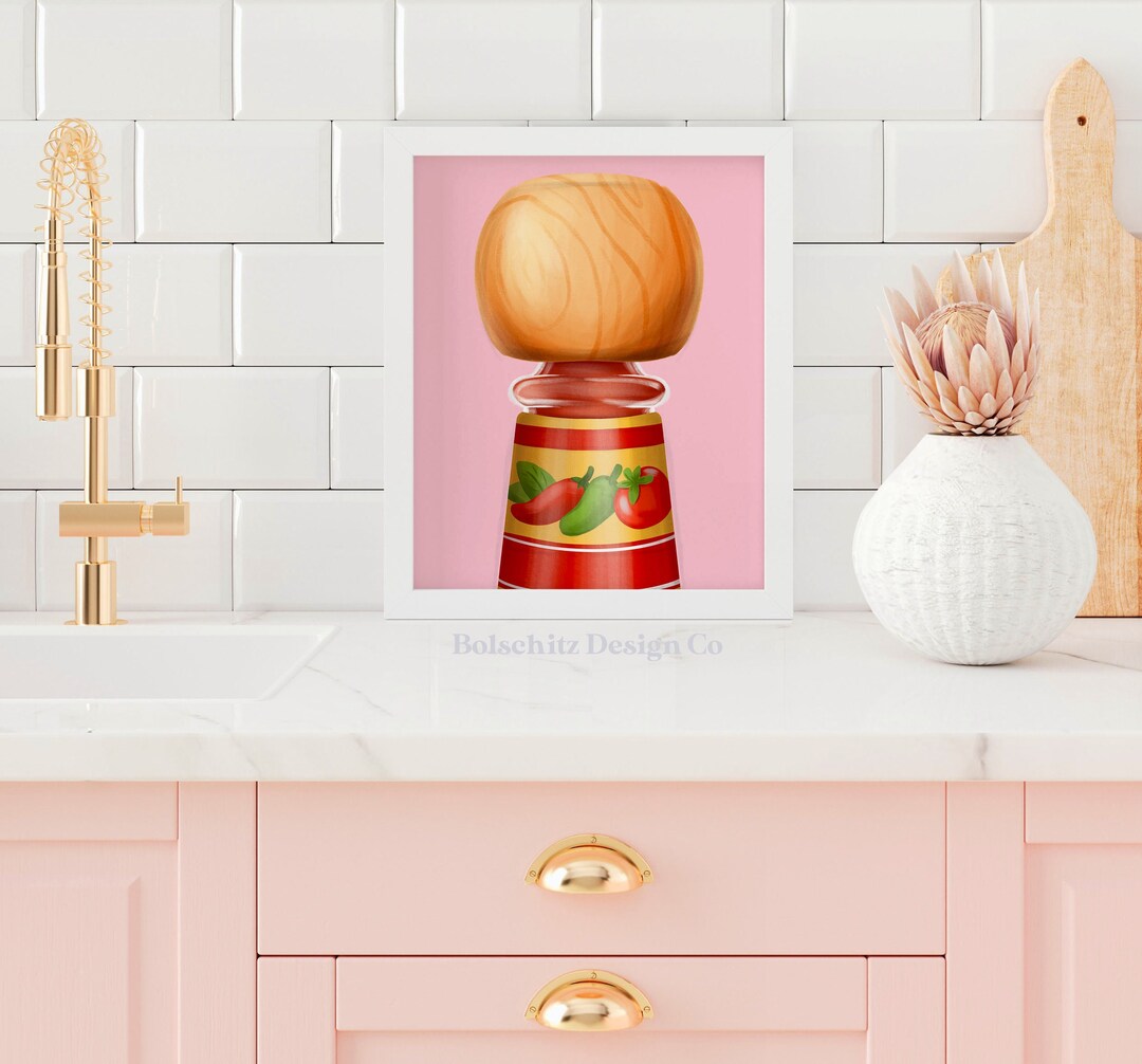 Cholula Hot Sauce Art Print Hot Sauce Gift Hot Sauce Lover Etsy