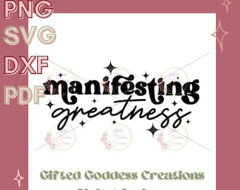 Manifestando la grandeza SVG/PNG