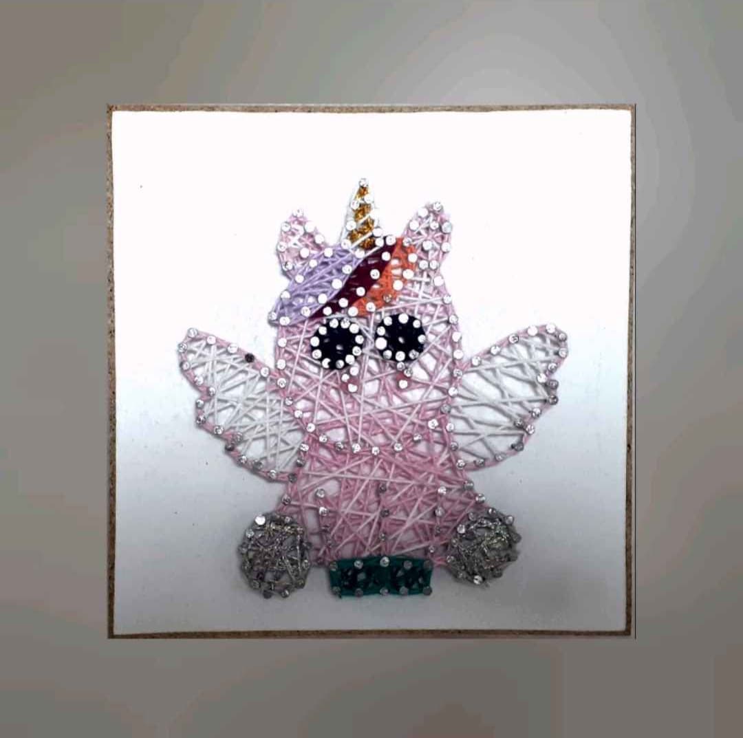 Licorne String Art