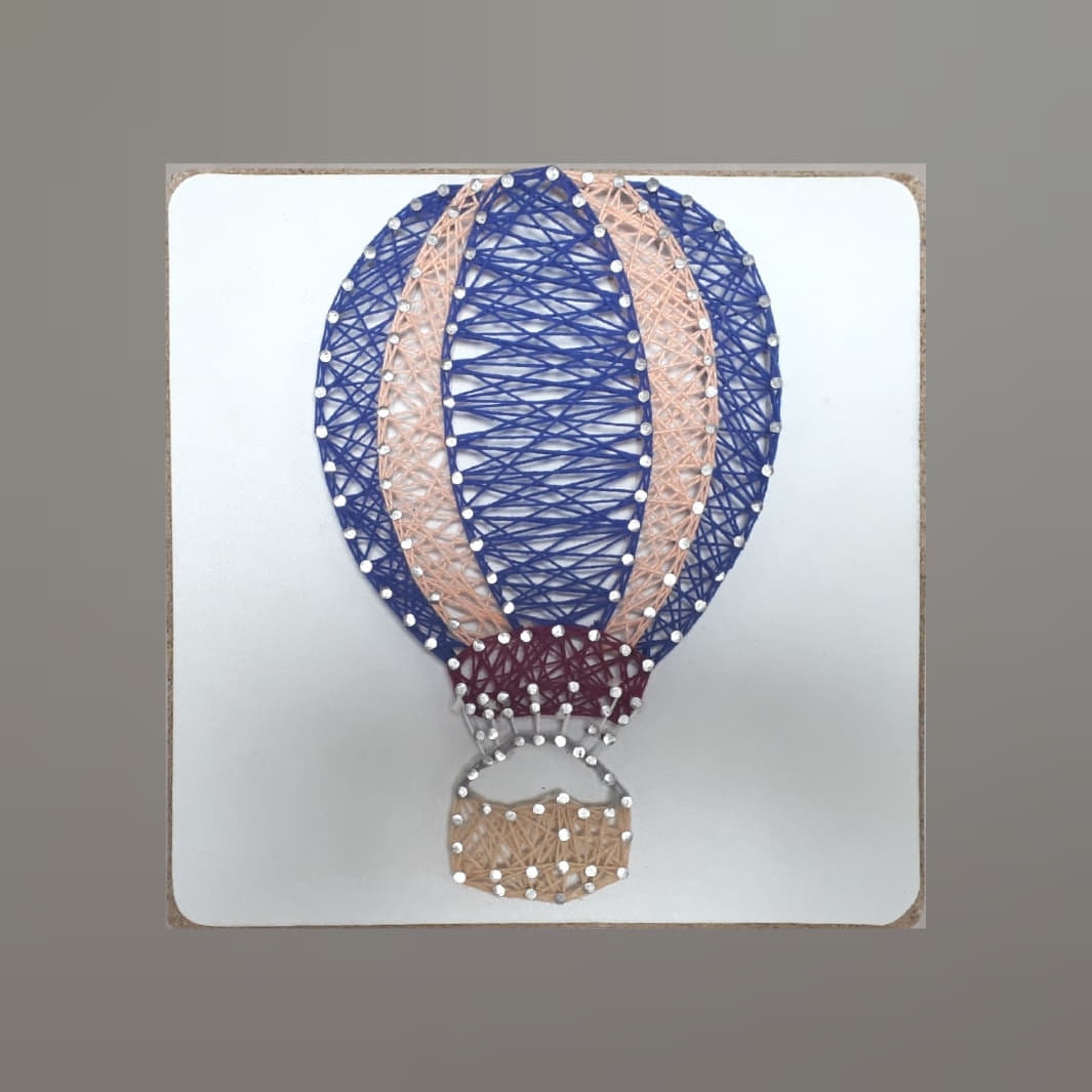 Montgolfière String-Art
