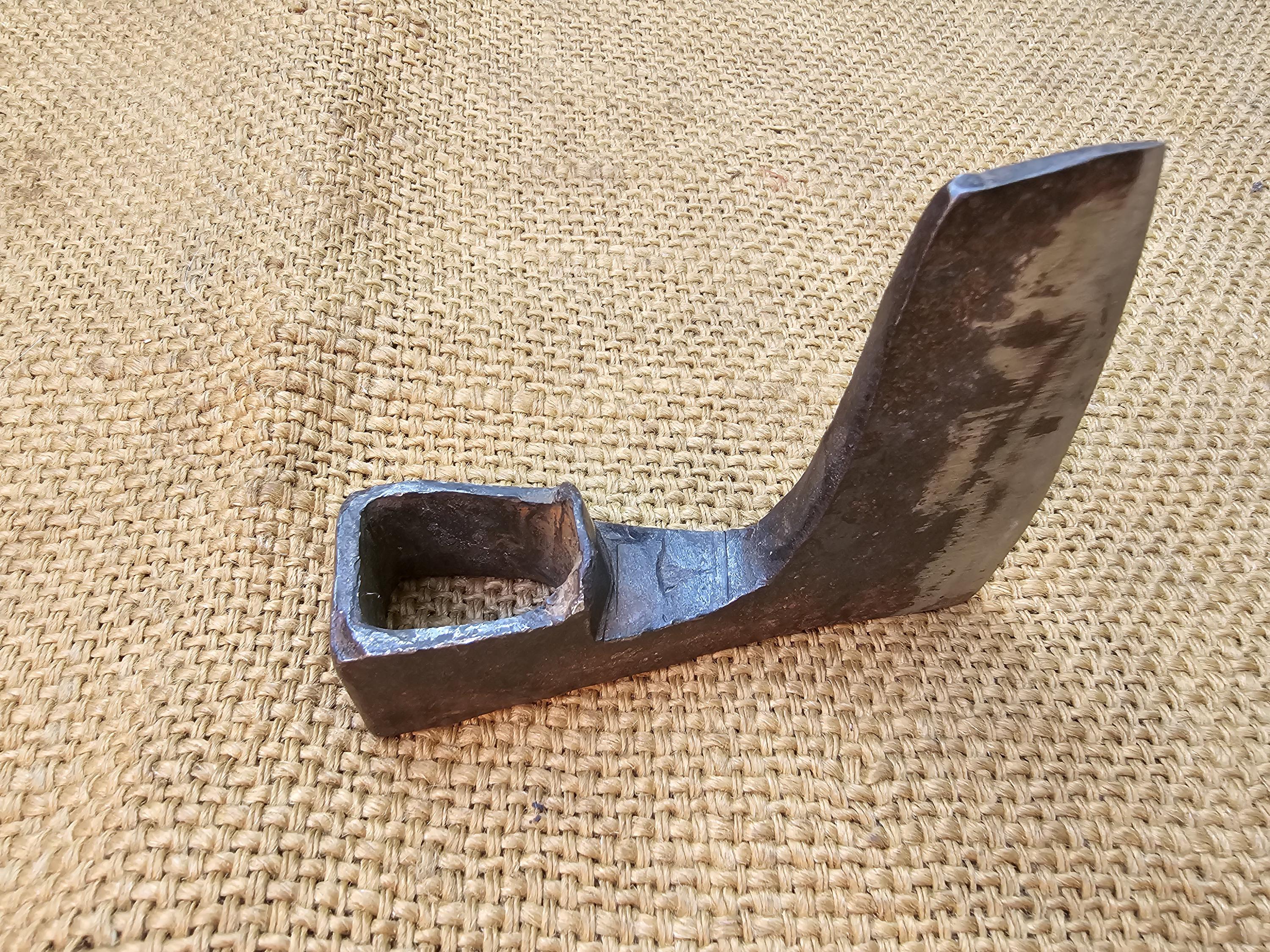 Petite Hachette Ancienne Forgée Main - Tête De Hache Vintage Style Viking, Origine Bulgarie