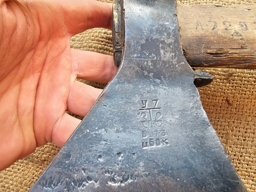 Vinatge Soviet Russian Military Axe USSR Communist Hatchet - Etsy