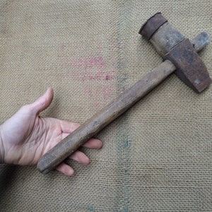 Rare Coopers Ring Hammer Hammer Antique Vintage Barrel Flask Keg Maker Barrel Band Hammer