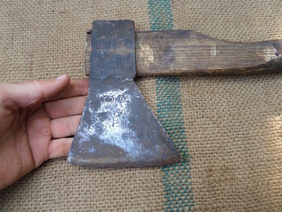 Hachette Vintage Marque Diamond Brand - Ancienne Hache à Bois, Idéale Camping Ou Collection