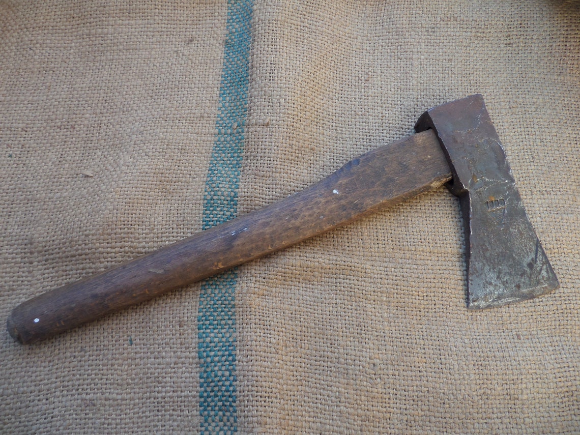 Rare Vintage German Axe Woodworking Bushcraft Carpenter Wood Etsy