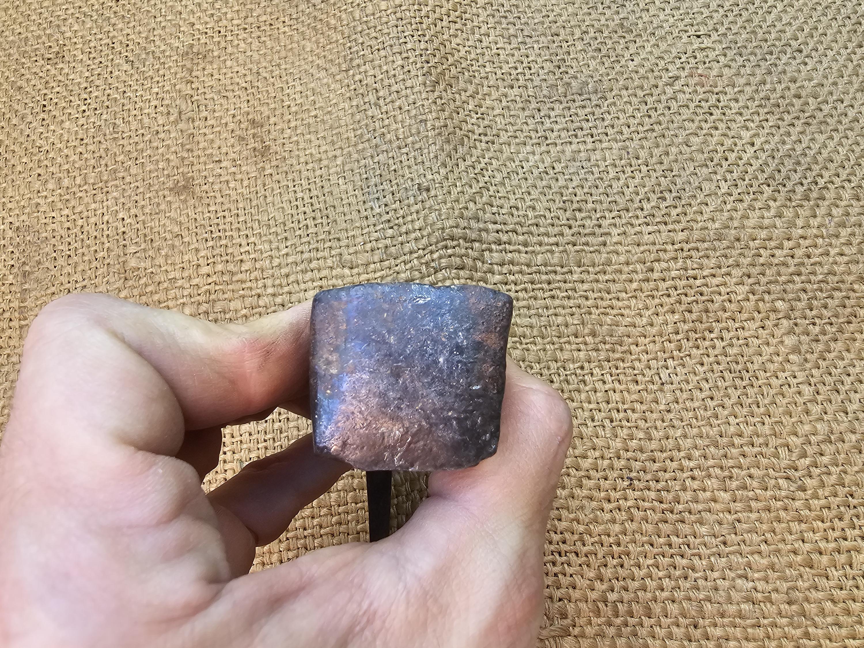 PETITE HACHETTE ANCIENNE TÊTE DE HACHE FORGÉE MAIN VINTAGE