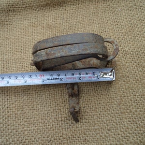 Small Antique Vintage Rat Mouse Mice Animal Trap Blacksmith Hand Forged Wrought Iron