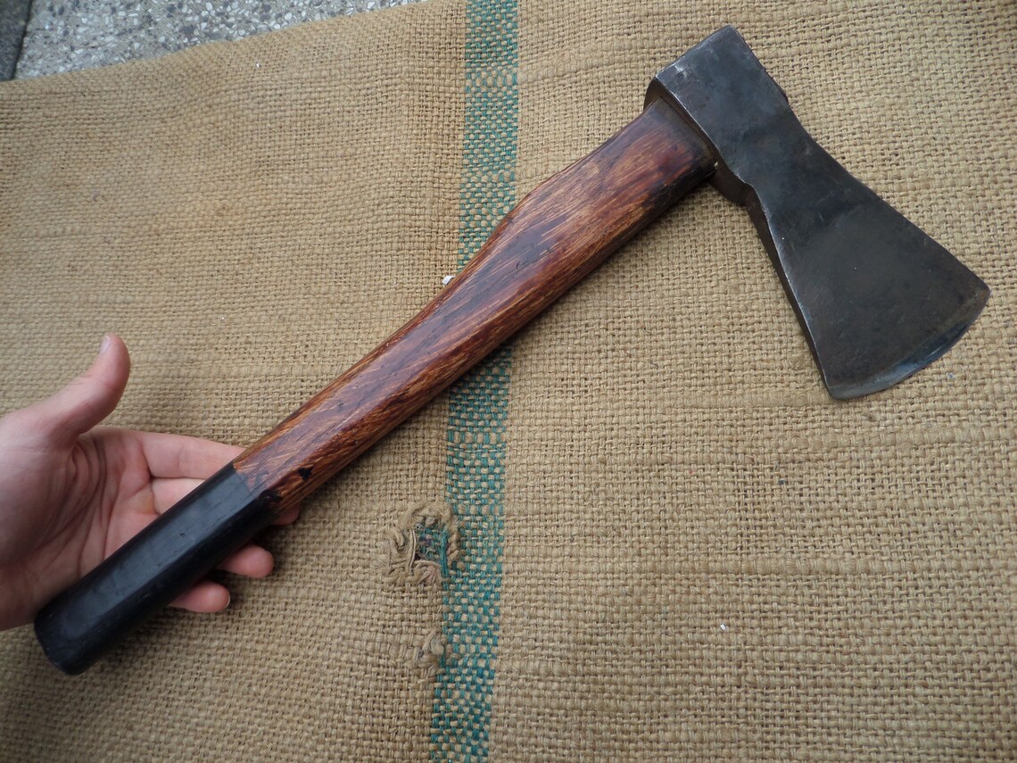 Small German vintage axe hatchet bushcraft woodcraft tactical Etsy