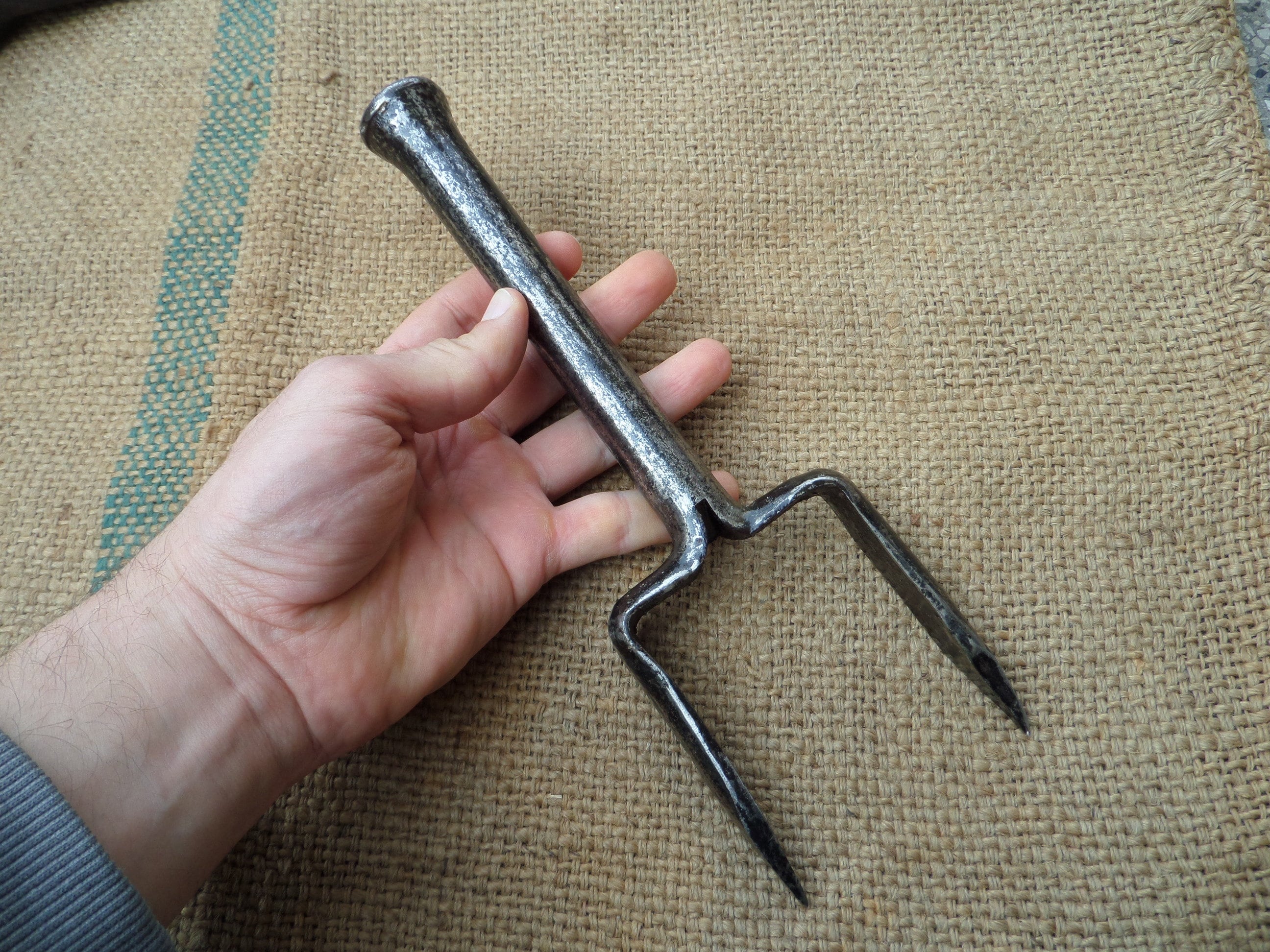 Antique Vintage Scythe Sickle Sharpening Peening Anvil Etsy Australia