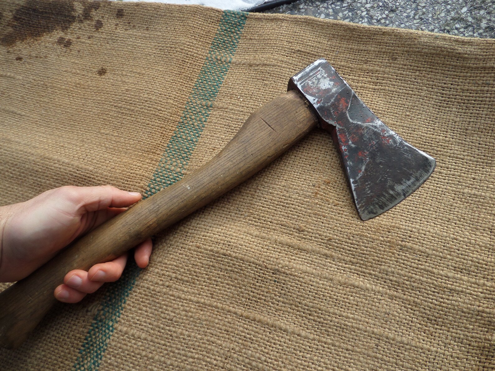 Small German vintage axe hatchet bushcraft woodcraft tactical Etsy