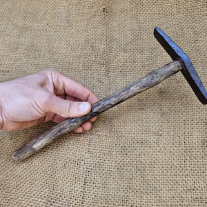 Antique Sickle Sharpening Hammer Vinage