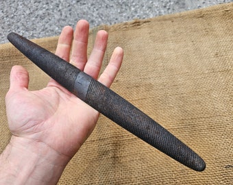 Antica lima scandinava fatta a mano da fabbro forgiata a mano vinatge