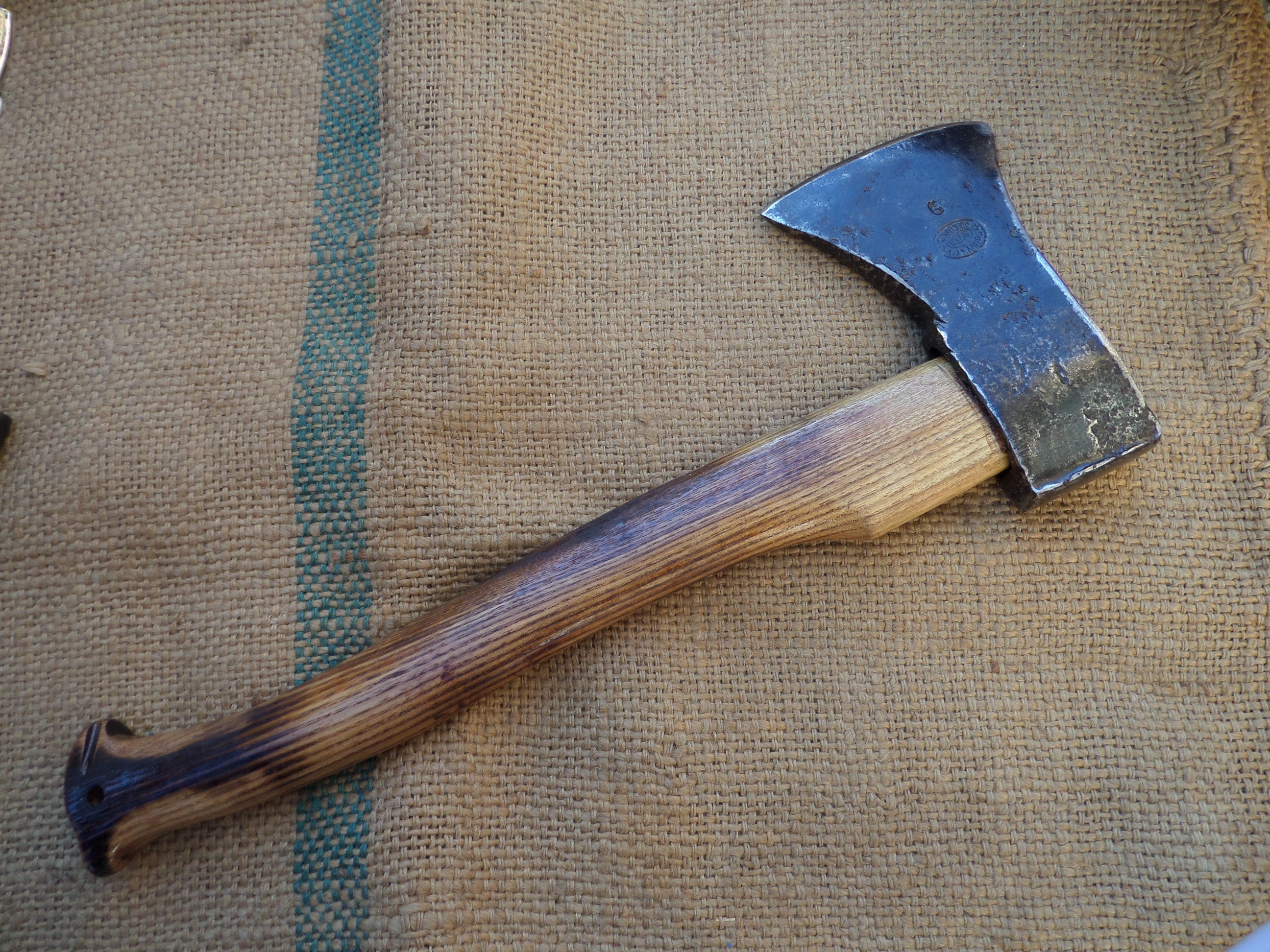 Small Vintage French Axe Hatchet Bushcraft Woodworking Etsy