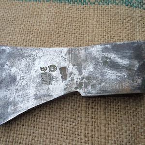 Large Vintage German Axe &quot;Smalcalda&quot; Hatchet bushcraft Camping Woodworking