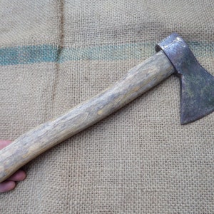 Free Shipping Vintage German Rheinland Axe Hatchet Antique Bushcraft Camping Felling Splitting