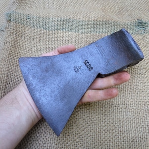 WERCO Large Vintage German Axe Head Hatchet Bushcraft Woodworking Woodcraft Tactical Splitting Camping