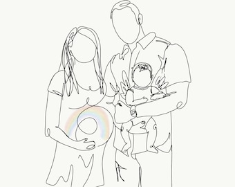 Angel Continuous line