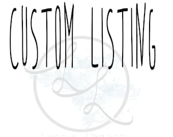 CUSTOM LISTING ORDER