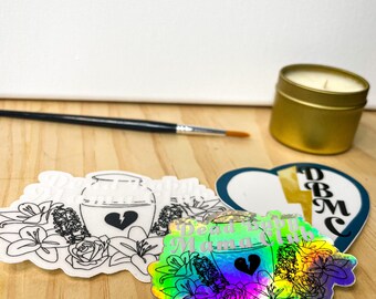 Dead Baby Mama club sticker pack