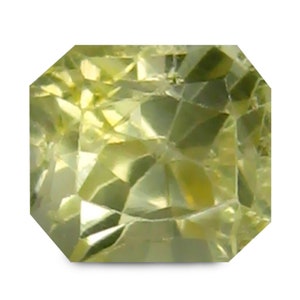 ¡Gema de zafiro natural de Ceilán extraída de la tierra! 0,850 cts Piedra preciosa de zafiro amarillo natural sin calentar de talla radiante de clase mundial de Sri Lanka. Anillo de zafiro