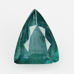 NATURAL GRANDIDIERITE GEMSTONE_ 0.950 Cts & 8x6x4 mm_World Top 10 Rare mined Natural Grandidierite Transparent Trillion Cut Loose Gemstone&#39;s