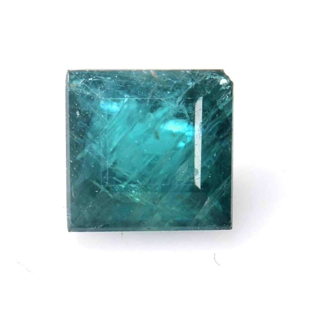 Cut Rite Square Natural Grandidierite Square Cut Gemstone: 0.65 Ct (5 Mm) - Madagascar ...