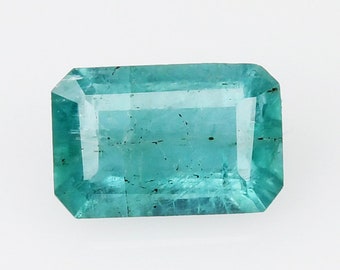 Natural Grandidierite Gemstone: 0.40 Ct Octagon Cut, Madagascar