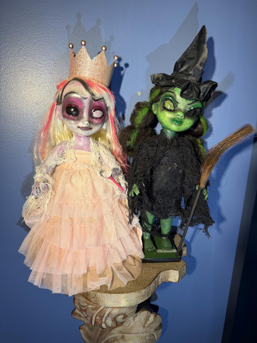 Wicked-inspired Glinda & Elphaba Custom Disney Animator Dolls – OOAK ...