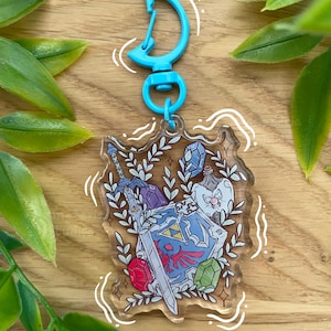 Legend of Zelda Acrylic Keychain l Fanart