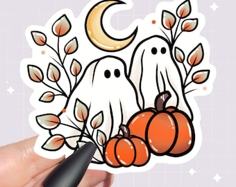 Ghostly Night Sticker