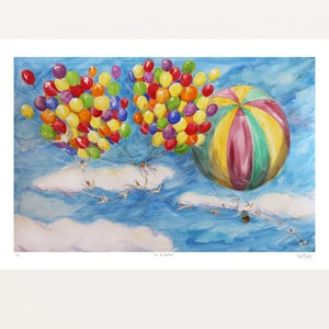 Hot Air Balloons - Fine Art Print