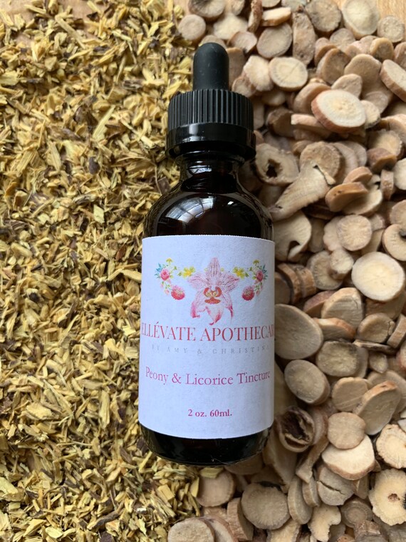 Peony & Licorice Tincture Etsy