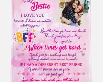 Best Friend Blanket Etsy
