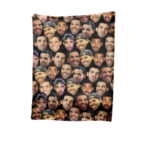 Drake Decke Fleece Werfen Decke All Over Print Drake Fans Etsy