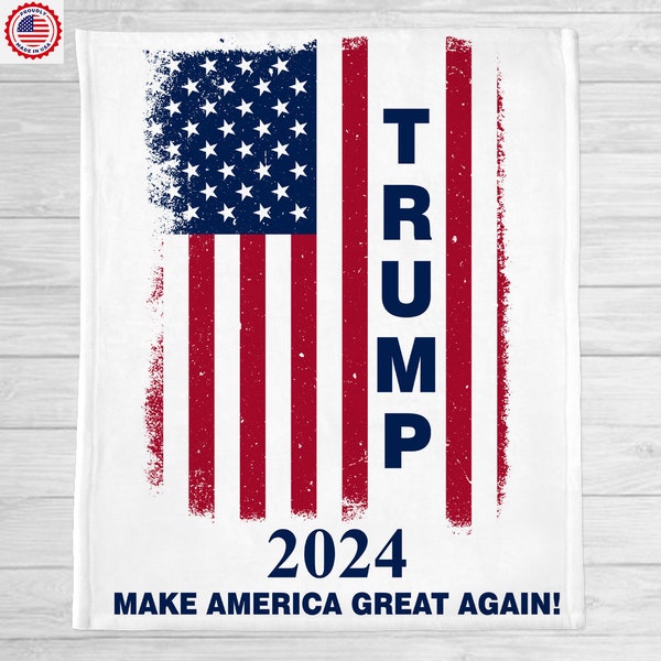 Trump 2024 Blanket-Trump Throw-Trump is my president-Make America Great Again-Keep America Great,Political Throw, Home Decor,Wall Hanging