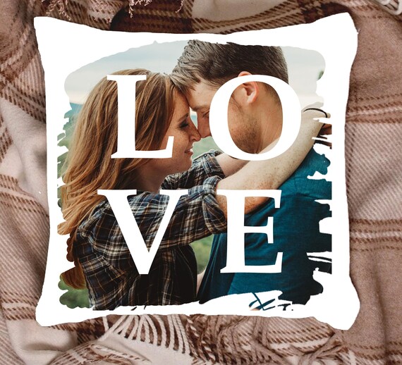 Custom Love Pillow Case. Personalized Valentine Pillow Case.