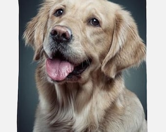 Personalisierte Foto-Haustier-Decke, individuelle Hundedecke, Haustier-Denkmal-Decke, Bild-Decke, Erinnerungs-personalisiertes Geschenk, Hund-Mama-Geschenk, Furbaby