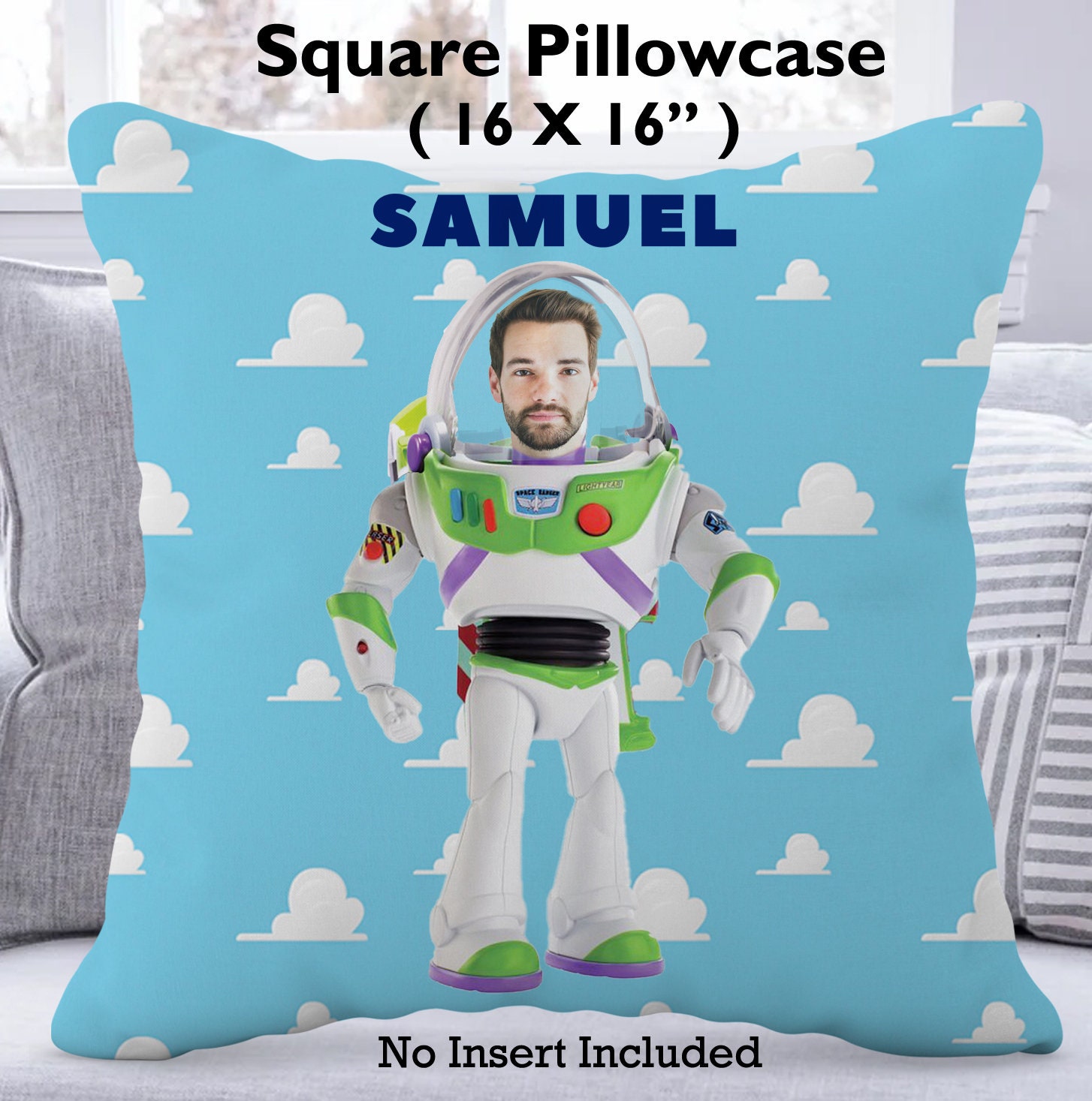 Personalized Buzz Lightyear Inspired Towel/ Photo Face Blanket,buzz ...