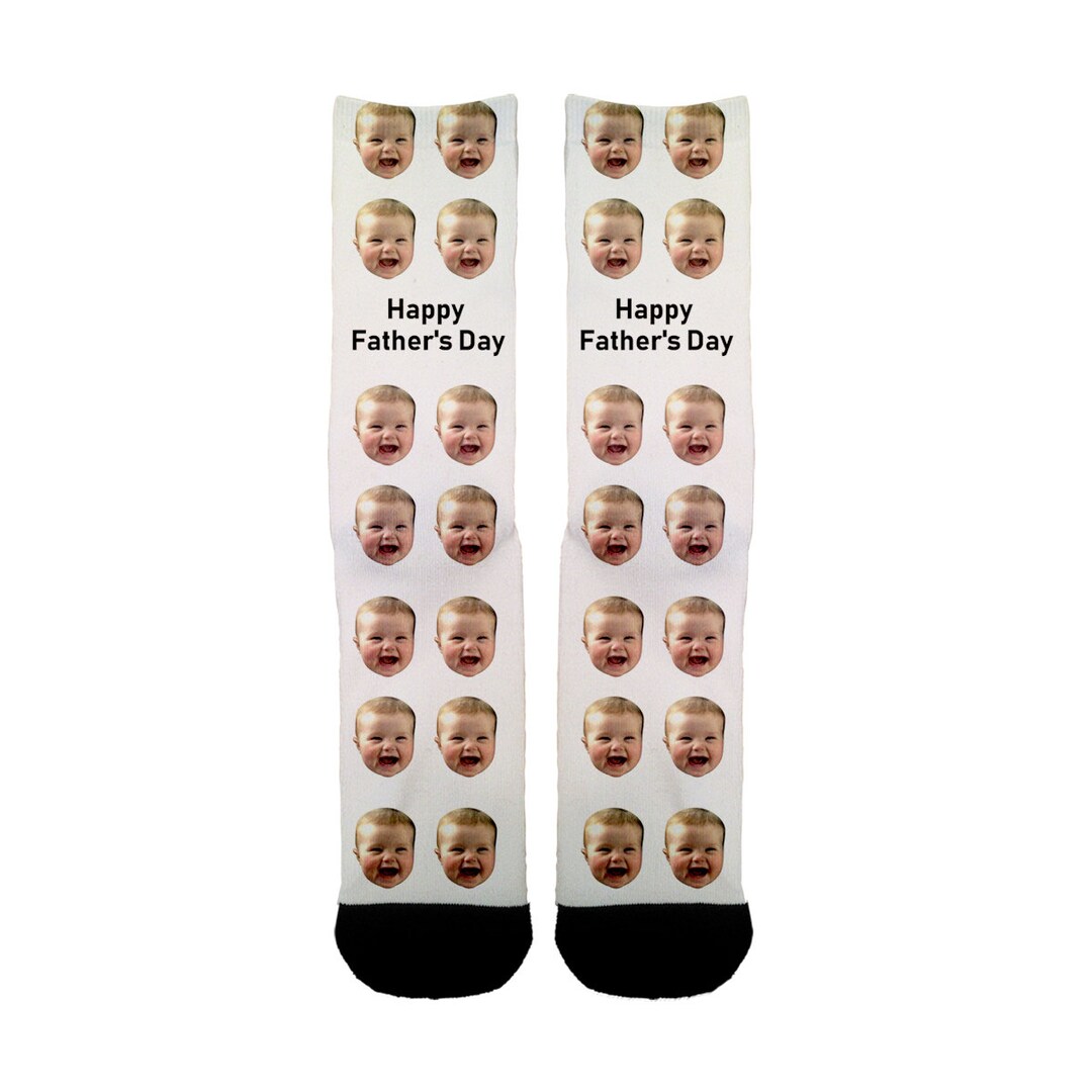 Custom Socks -father's Day - Personalized Father's Day Socks - Your ...