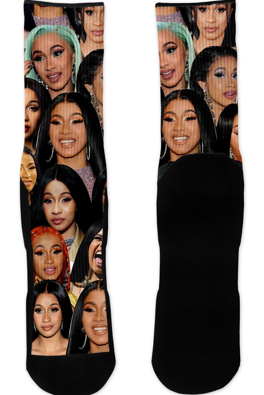 shoes that look like socks cardi b